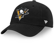 Fanatics Pánská Kšiltovka Pittsburgh Penguins NHL Core Black Curved Unstructured Strapback - Baseball Cap