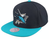 Mitchell & Ness Pánská kšiltovka San Jose Sharks NHL Team 2 Tone 2.0 Pro Snapback - Baseball Cap