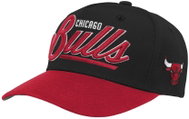 Outerstuff Dětská kšiltovka CHICAGO BULLS NBA Retro Script Precurve - Baseball Cap