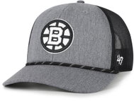 47 Brand Pánská kšiltovka Boston Bruins NHL Carbon Rope 47 Trucker - Baseball Cap