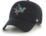 47 Brand Pánská kšiltovka San Jose Sharks NHL Clean Up Sajsha - Baseball Cap