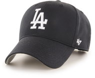 47 Brand Dětská kšiltovka Los Angeles Dodgers MLB Raised Basic '47 MVP Black - Baseball Cap