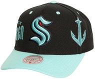 Mitchell & Ness Pánská kšiltovka Seattle Kraken NHL Overbite Pro Snapback - Kšiltovka