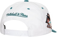 Mitchell & Ness Pánská kšiltovka San Jose Sharks NHL Tail Sweep Pro Snapback - Kšiltovka