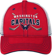 Outerstuff Dětská kšiltovka Washington Capitals NHL Lockup Meshback Adjustable - Kšiltovka
