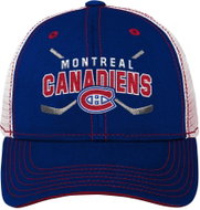 Outerstuff Montreal Canadiens NHL Lockup Meshback Adjustable Children’s Cap - Baseball Cap
