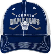 Outerstuff Dětská kšiltovka Toronto Maple Leafs NHL Lockup Meshback Adjustable - Kšiltovka