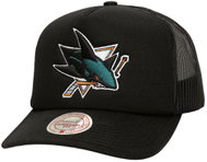 Mitchell & Ness Pánská kšiltovka San Jose Sharks NHL Evergreen Trucker - Baseball Cap