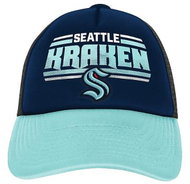 Outerstuff Dětská kšiltovka Seattle Kraken NHL Essentials Snapback Trucker - Kšiltovka