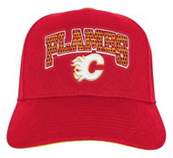 Outerstuff Dětská kšiltovka Calgary Flames NHL Essentials Procrown - Kšiltovka