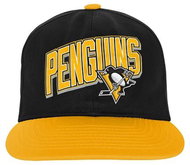 Outerstuff Dětská kšiltovka Pittsburgh Penguins NHL Essentials Deadstock Snapback - Kšiltovka