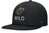 Fanatics Pánská kšiltovka Minnesota Wild NHL Authentic Pro A/Cap Flat Brim Square Visor - Baseball Cap