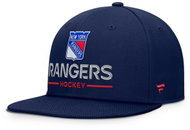 Fanatics Pánská kšiltovka New York Rangers NHL Authentic Pro A/Cap Flat Brim Square Visor - Kšiltovka
