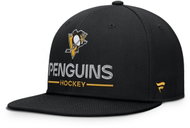 Fanatics Pánská kšiltovka Pittsburgh Penguins NHL Authentic Pro A/Cap Flat Brim Square Visor - Baseball Cap