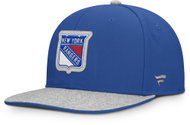 Fanatics Pánská kšiltovka New York Rangers NHL Loden Structured Adjustable Flat Brim Cap - Kšiltovka