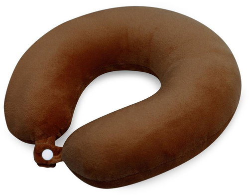 Kufryplus.cz Travel pillow TPPB18 brown - Travel Pillow - Main image