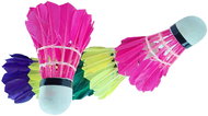 KUBIsport Feather badminton cups coloured - 6 pcs - Shuttlecock