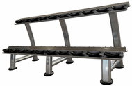 Kubisport CR5000K pro 10 párů jednoručních činek, nosnost 900 kg, stříbrný - Dumbbell Rack