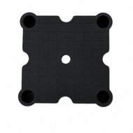 Kubisport RF23K spojovací díly ke gumovým podložkám o výšce 20 mm, černá - Damping Pad