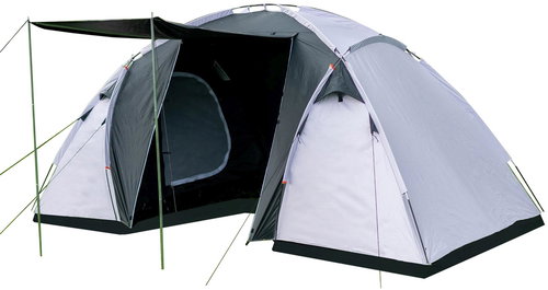 KUBIsport Family tent for 4 persons - 2 bedrooms - Tent - Main image