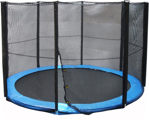 KUBIsport Protective net for trampoline 429 cm - 6 W-foot - Protective Net - Main image