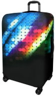 Kufryplus suitcase cover H253 Rainbow M - Luggage Cover