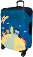 Kufryplus suitcase cover H33 Airplane M - Luggage Cover