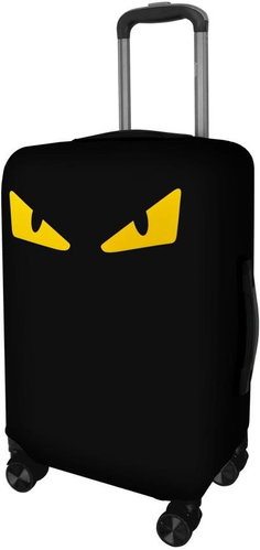 Kufryplus suitcase cover H100 Eyes S - Luggage Cover - Main image