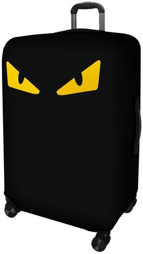 Kufryplus suitcase cover H100 Eyes M - Luggage Cover - Main image