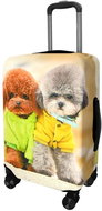 Kufryplus suitcase cover H79 Dog S - Luggage Cover