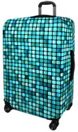 Kufryplus suitcase cover H138 Mosaic M - Luggage Cover