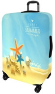 Kufryplus suitcase cover H106 Happy Summer L - Luggage Cover