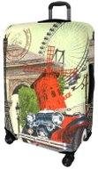 Kufryplus suitcase cover H73 Paris M - Luggage Cover