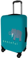 Kufryplus suitcase cover H388 Elephant S - Luggage Cover