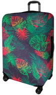 Kufryplus suitcase cover H372 Leaves M - Luggage Cover
