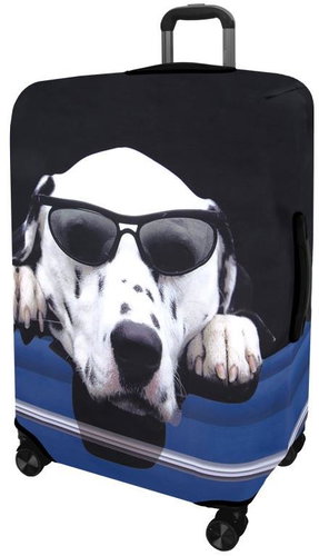 Kufryplus suitcase cover H114 Dalmatin L - Luggage Cover - Main image