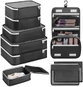 Packing Cubes Kufryplus utazó szett SN1521, fekete - Packing Cubes