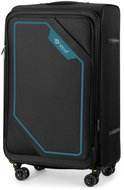Solier Softflex Large Soft Case XL 29'' black/green - Suitcase