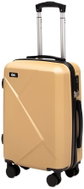 ROWEX Cabin hand luggage with TSA lock, envelope champagne - Suitcase