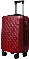 ROWEX Cabin hand luggage with TSA lock, crystal burgundy - Suitcase