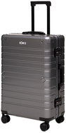 ROWEX Medium universal travel case with TSA lock, aluvision grey - Suitcase