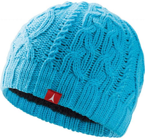 Atomic W amt cable beanie berry - Winter Hat - Main image