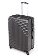 PRETTY UP Kufr plastový na kolečkách, velký - 28", antracit - Cestovní kufr
