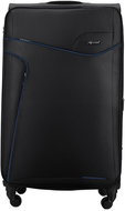 SOLIER STL1651 black and blue soft M - Suitcase