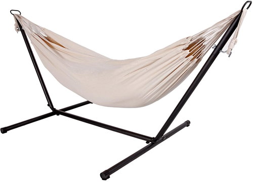 Lex MC4389 Rocking hammock for two with steel stand HQ - Hammock - Main image