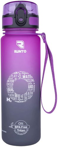 Runto Space Grey Violet 500 ml - Láhev na pití - Hlavní obrázek