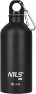 NILS CAMP NC3801 Stainless steel hiking bottle 500 ml black - Drinking Bottle
