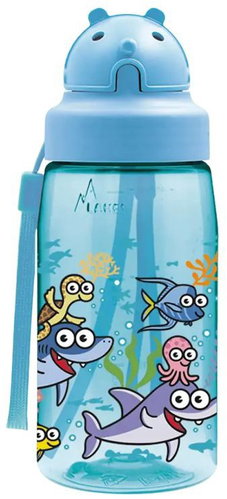 Laken Oby tritan 450 ml sea friends - Children's Water Bottle - Main image