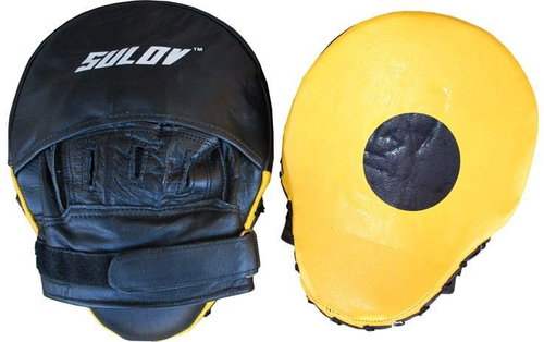 SULOV Flexible leather, pair, yellow-black - Focus Pad - Main image