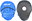 Blue-black